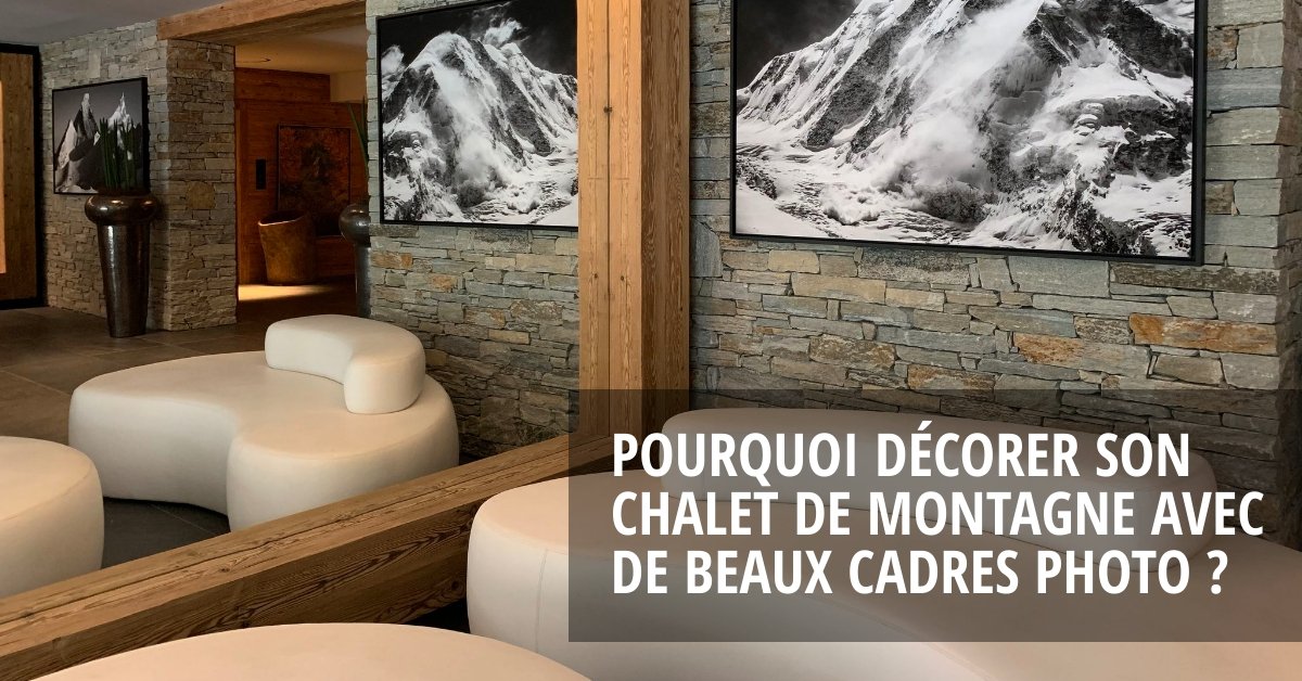 Decorate your mountain chalet with beautiful photo frames