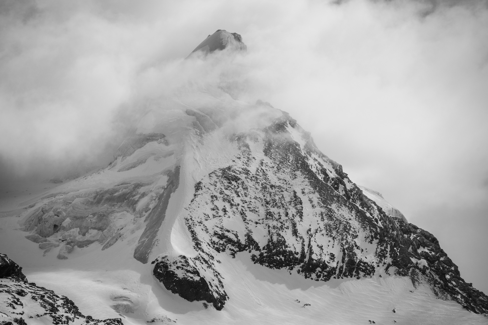 Vallée de Zermatt - sommet des alpes suisses- Adlerhorn