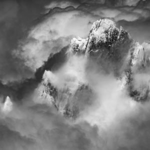 Swiss Alps - black and white mountain and landscape images