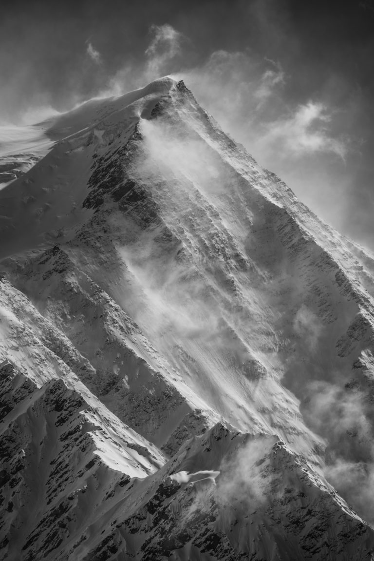 French Alps Mont Blanc mountain image - Aiguille du Gouter