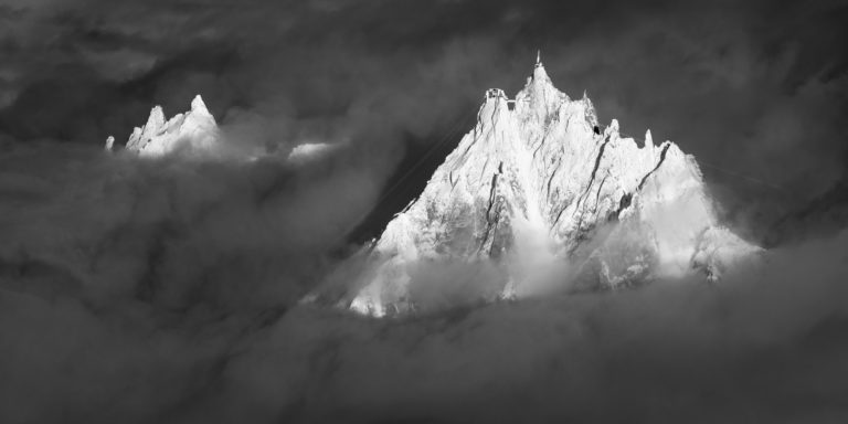 photo aiguille du midi chamonix panorama