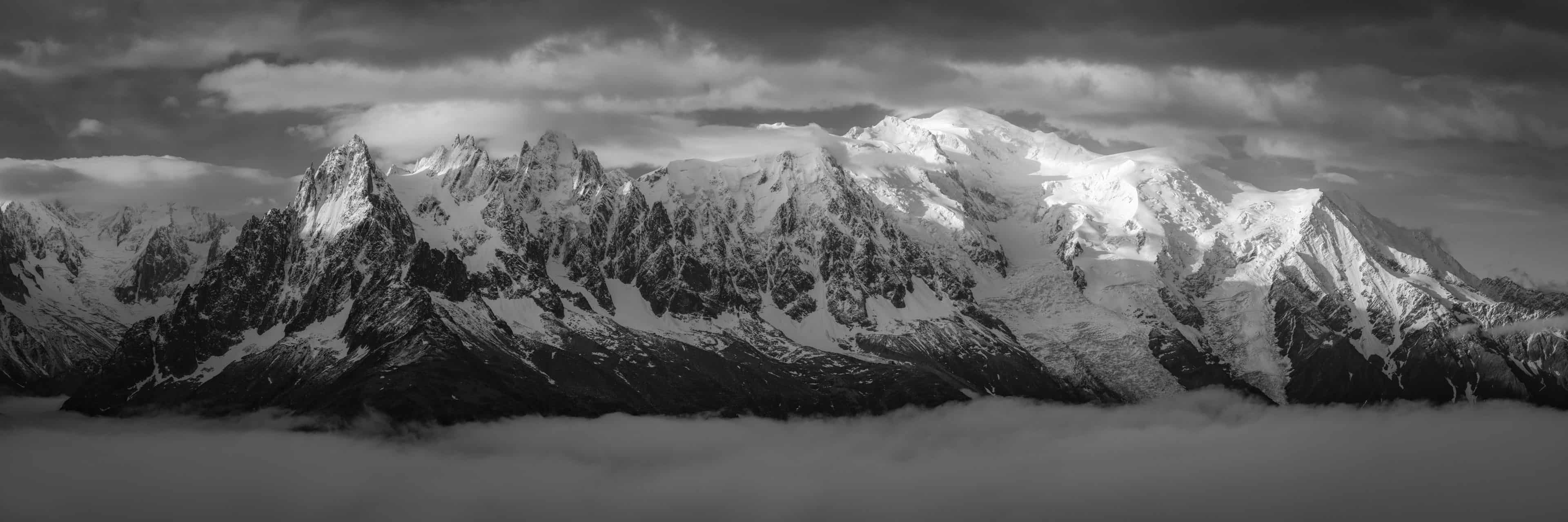 Mont Blanc massif - Picture of Chamonix et and aiguilles de Chamonix image