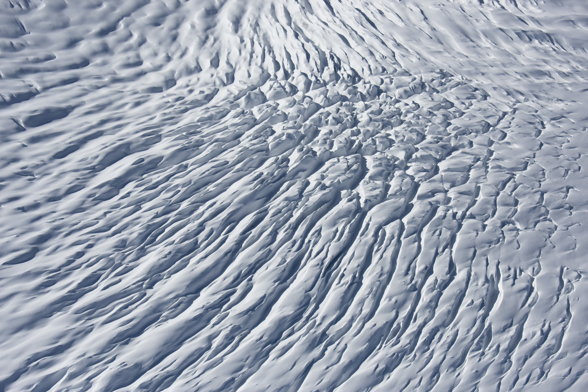 Aletsch glacie - Abstract photo of Swiss Aletsch Glacier crevasses in the Bernese Alps