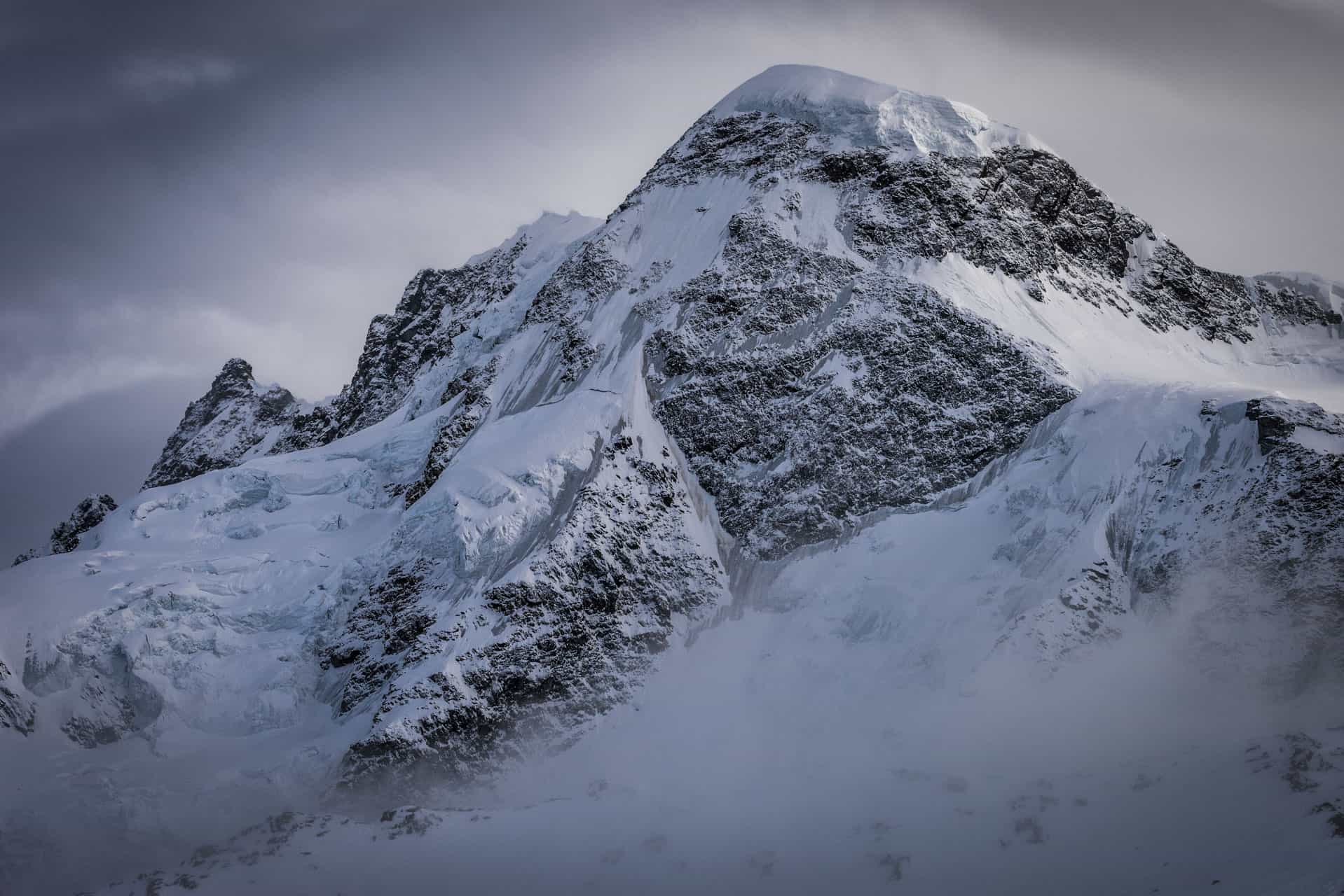 Photo montagne Valais suisse - Vallée de Zermatt- Massif du Breithorn