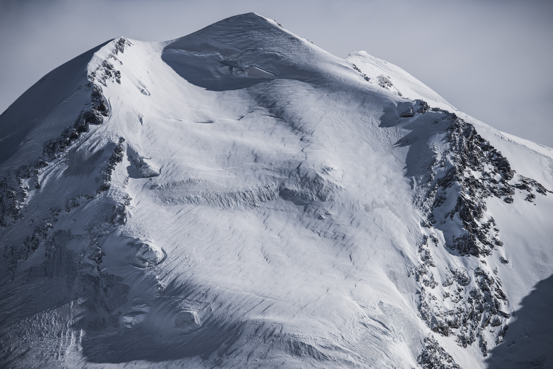Image montagne hiver Valais Zermatt - Castor