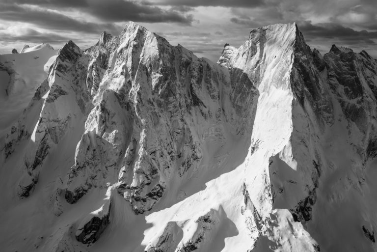 vallée de l'Engadine - Photo Cengalo - Badile