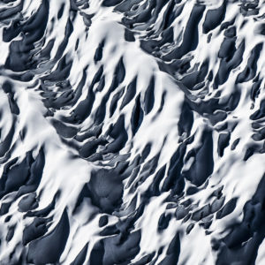 Photo crevasses des glaciers des Alpes - Photo paysage montagne - glacier d'Aletsch