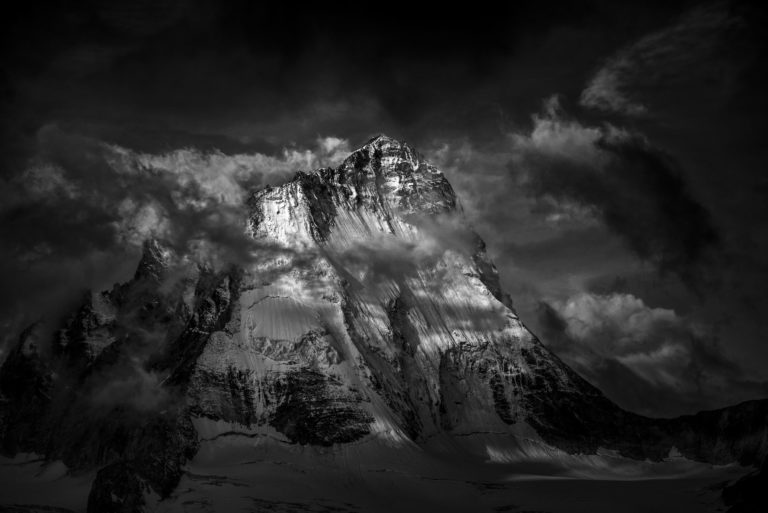 Val d'Anniviers - photo montagne Alpes Suisses Dent-Blanche