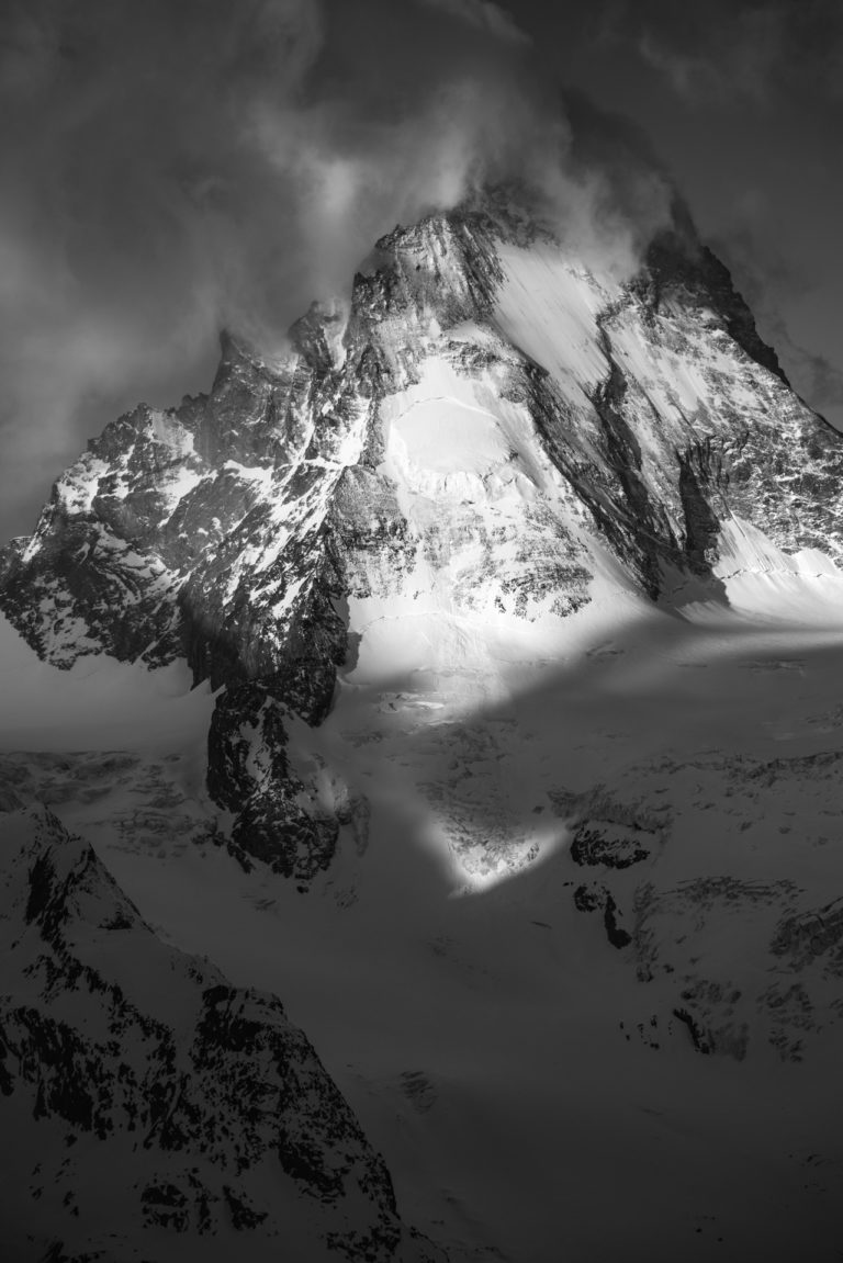 Dent Blanche high alps mountains photo - Val d&#039;Anniviers