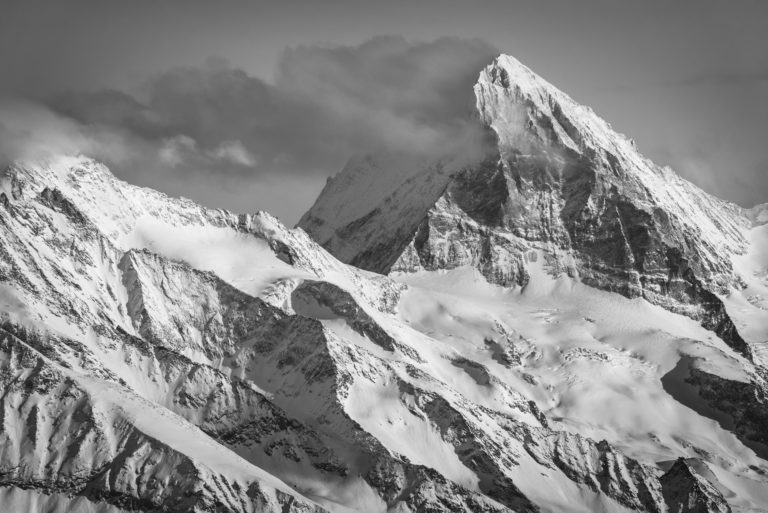 Val d'hérens - Photo Dent blanche Valais Alpes