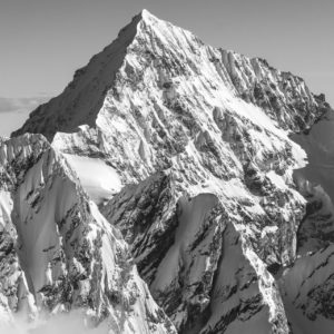Dent Blanche Zermatt photos  - Black and white mountains peaks in the Valais Alps and Engadine in Switzerland