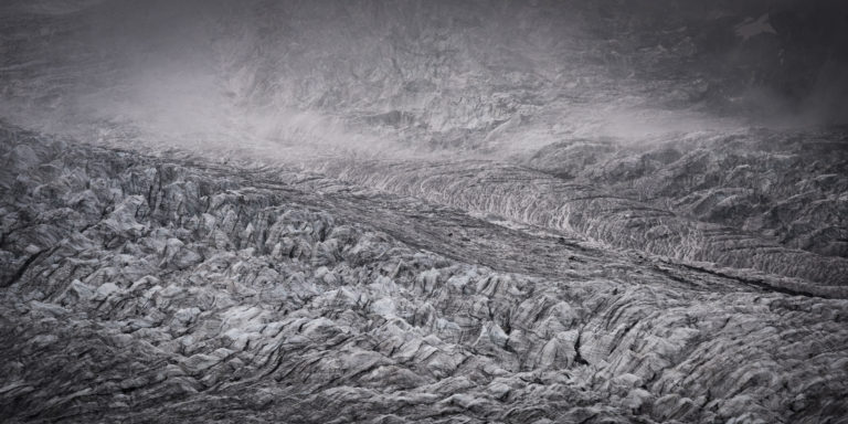 Glacier of the two alps image - Mountain and swno picture