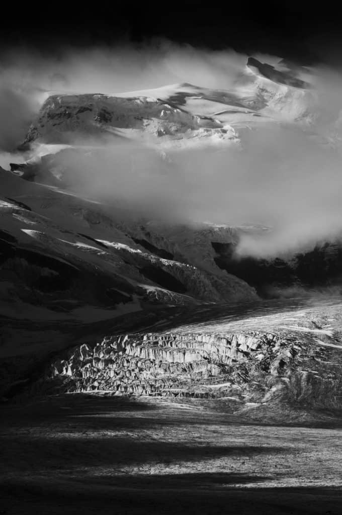 Grand Combin et ses glaciers