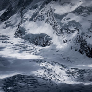 Photo of ice in the swiss Alps - Alpine Glaciers