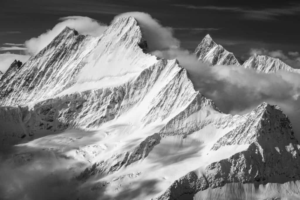 Lauteraarhorn – Schreckhorn – Finsteraarhorn