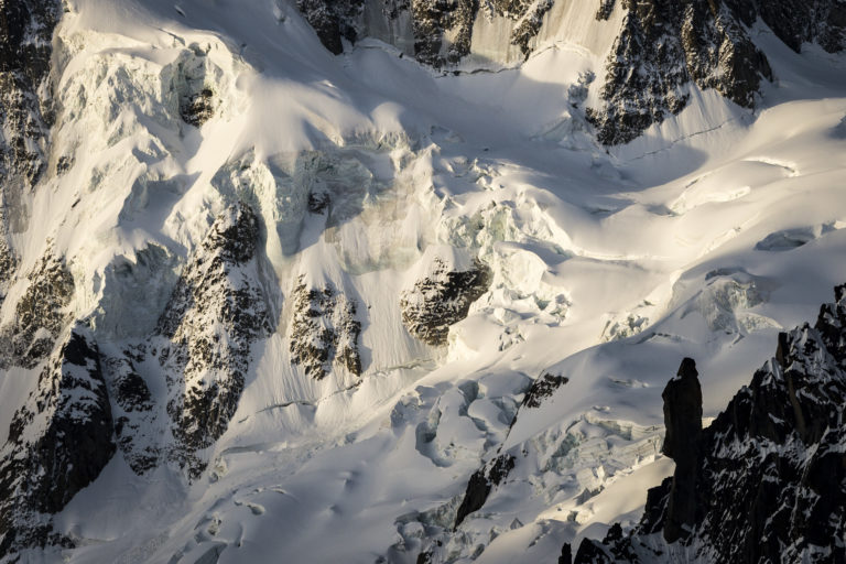 Glaciers des Alpes - photo montagne neige - Glacier Alpes - Mont Mallet à Chamonix
