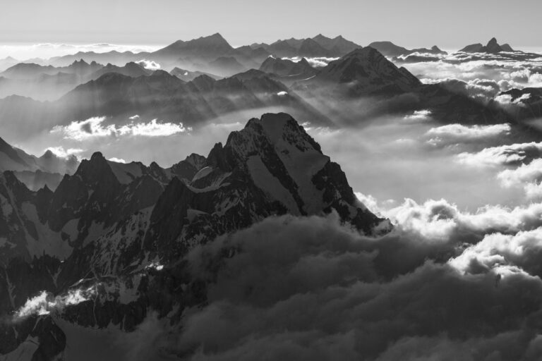 Foto Mont Blanc -Foto Alpen - Foto vom Mont Blanc -.