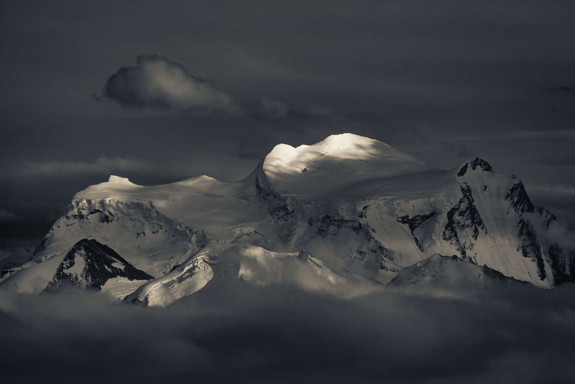 Grand combin - Photo Val de Bagnes - Les combins -