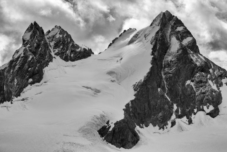 Val d&#039;hérens - Bergbild Val d&#039;hérens - Der Bischof