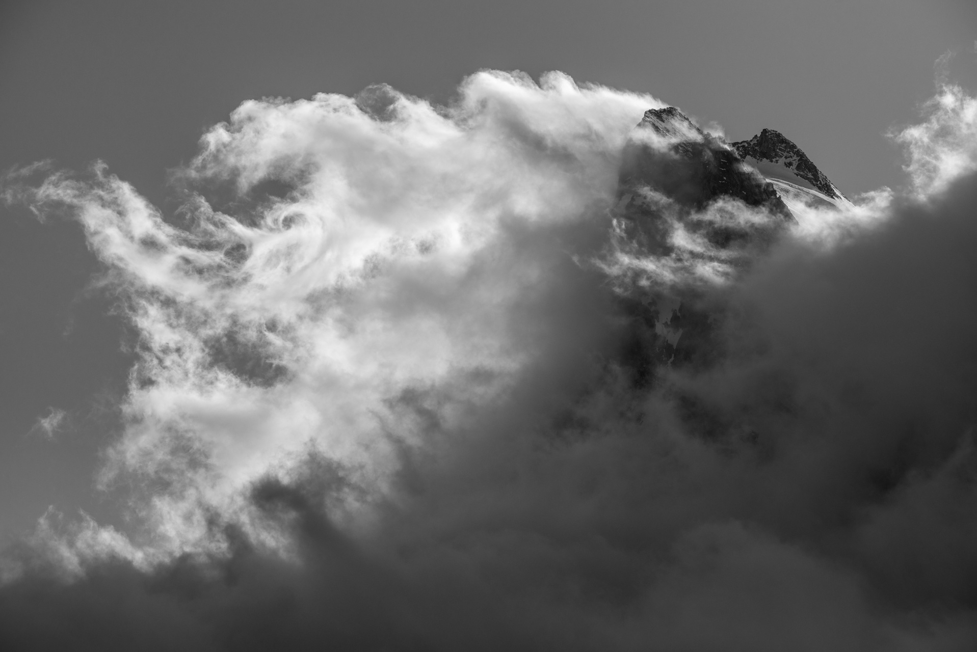 Val d'hérens - Photo montagne neige de l'Evèque