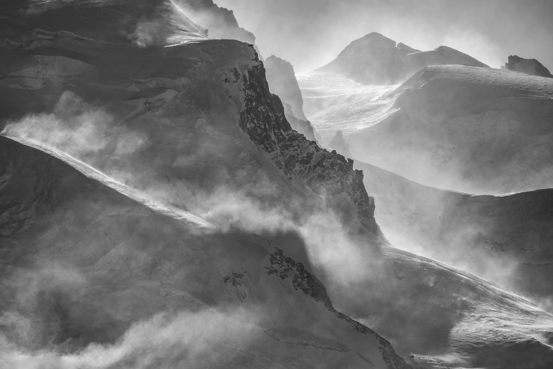 Montagne image Vallée Zermatt- Ludwigshohe - Corno Nero
