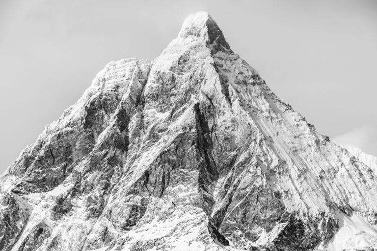 Mont Cervin - Image montagne Mont Cervin - Matterhorn vu du Theodulpass