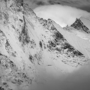 Dent d&#039;hérens image seen from Zermatt - Landscape mountain pictures