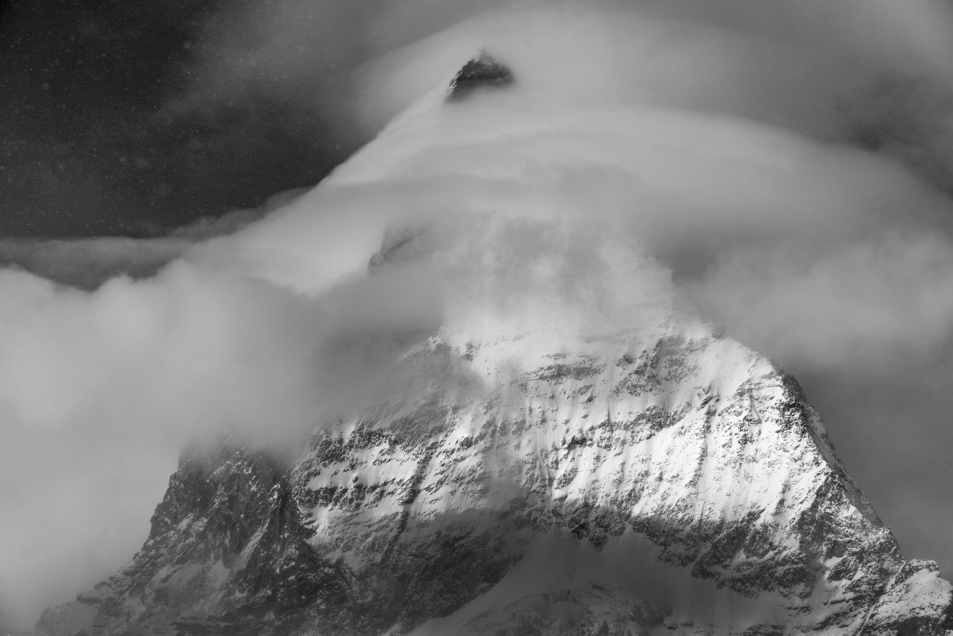 Photo orage Matterhorn Mont Cervin