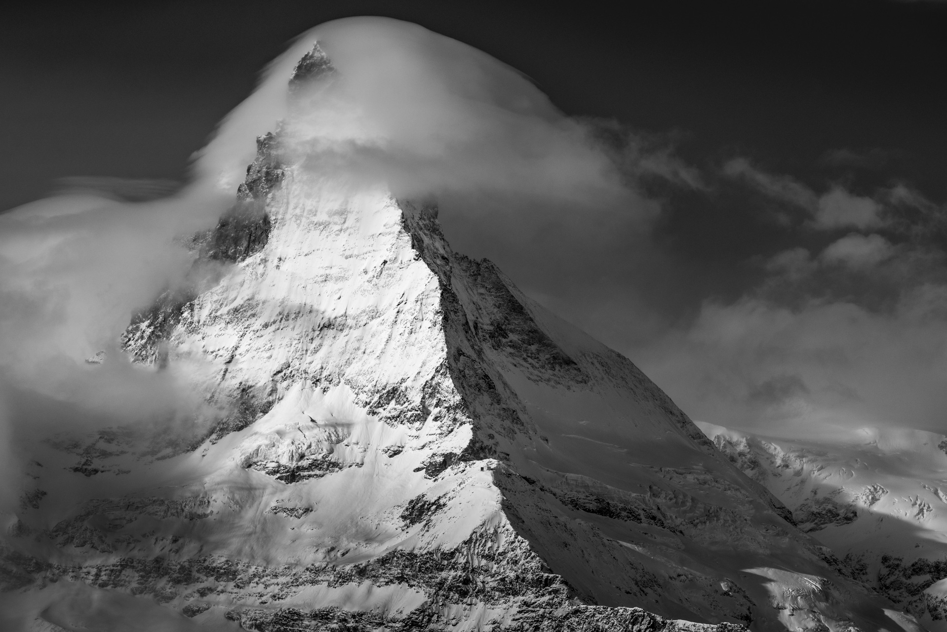 Mont Cervin matterhorn - Photo mont cervin Matterhorn vu du Gornergratt