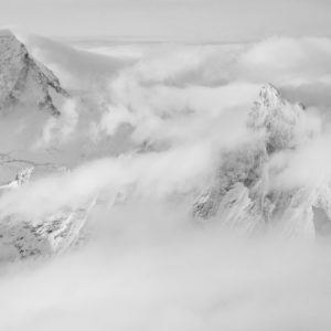 Panorama montagne Matterhorn - Photo panoramique Zinalrothorn montagne dans les Alpes