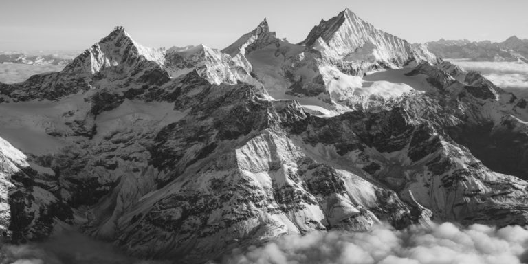 Montagne suisse zermatt - Couronne impériale - Sommet des alpes