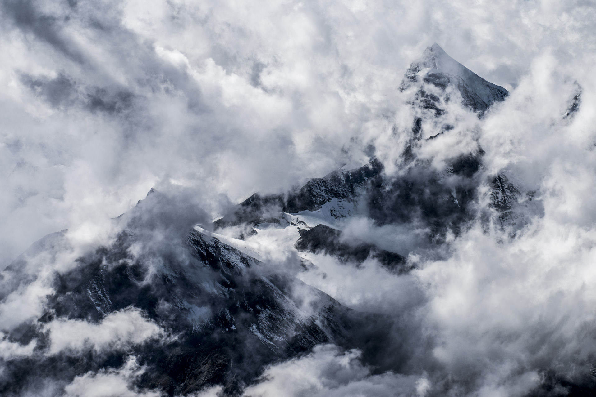 Photo montagne Valais suisse - Ober Gabelhorn