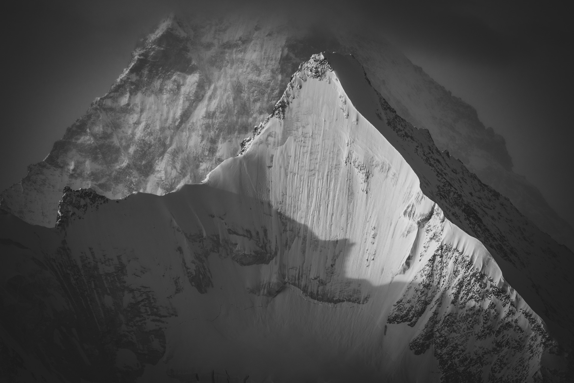 Obergabelhorn Face Nord - Matterhorn