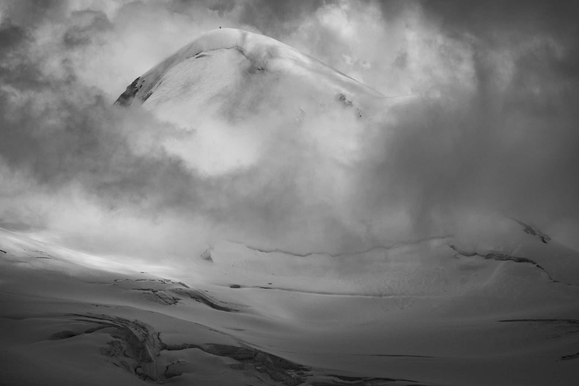 image d'un paysage de montagne Zermatt- Pollux