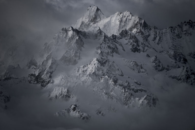 Val de Bagne - Foto Berglandschaft Tour Noir - Aiguille de l&#039;A Neuve