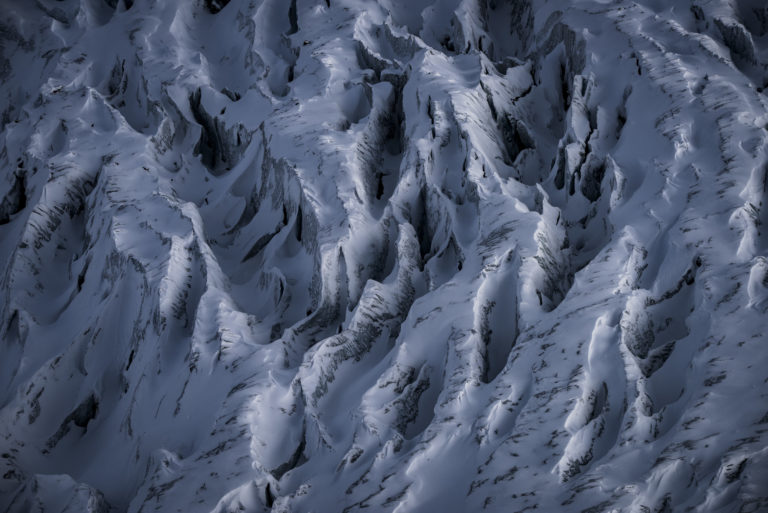 Glaciers des alpes - image montagne - Theodulgletscher à Zermatt