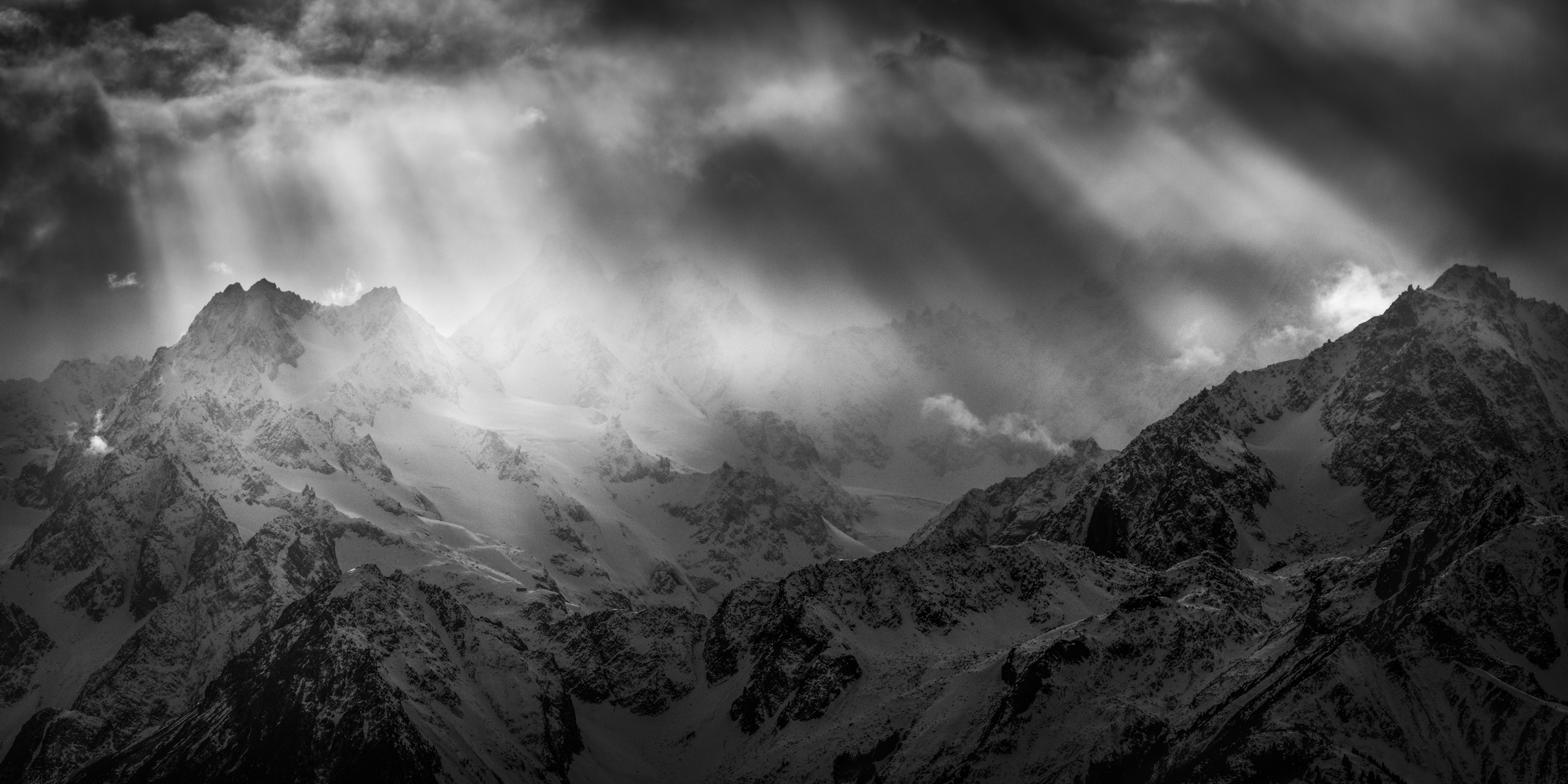 Photo de montagne du Val de bagnes suisse