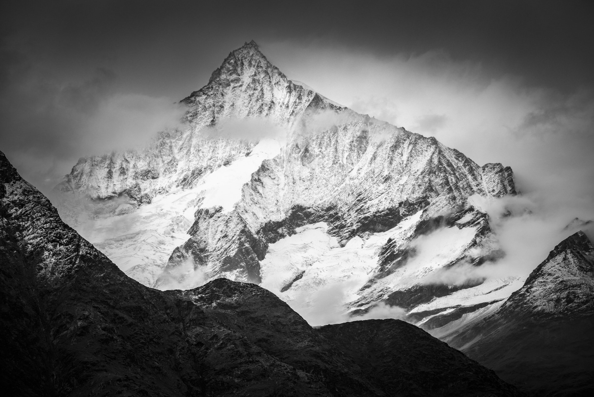 Photo montagne Weisshorn Zermatt