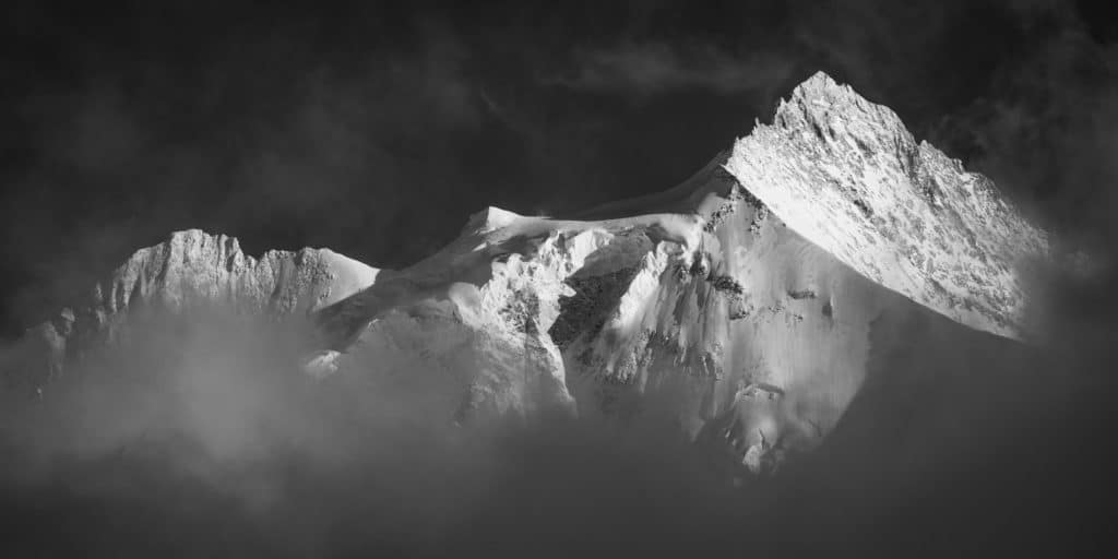 Zinalrothorn : Émergence Hivernale