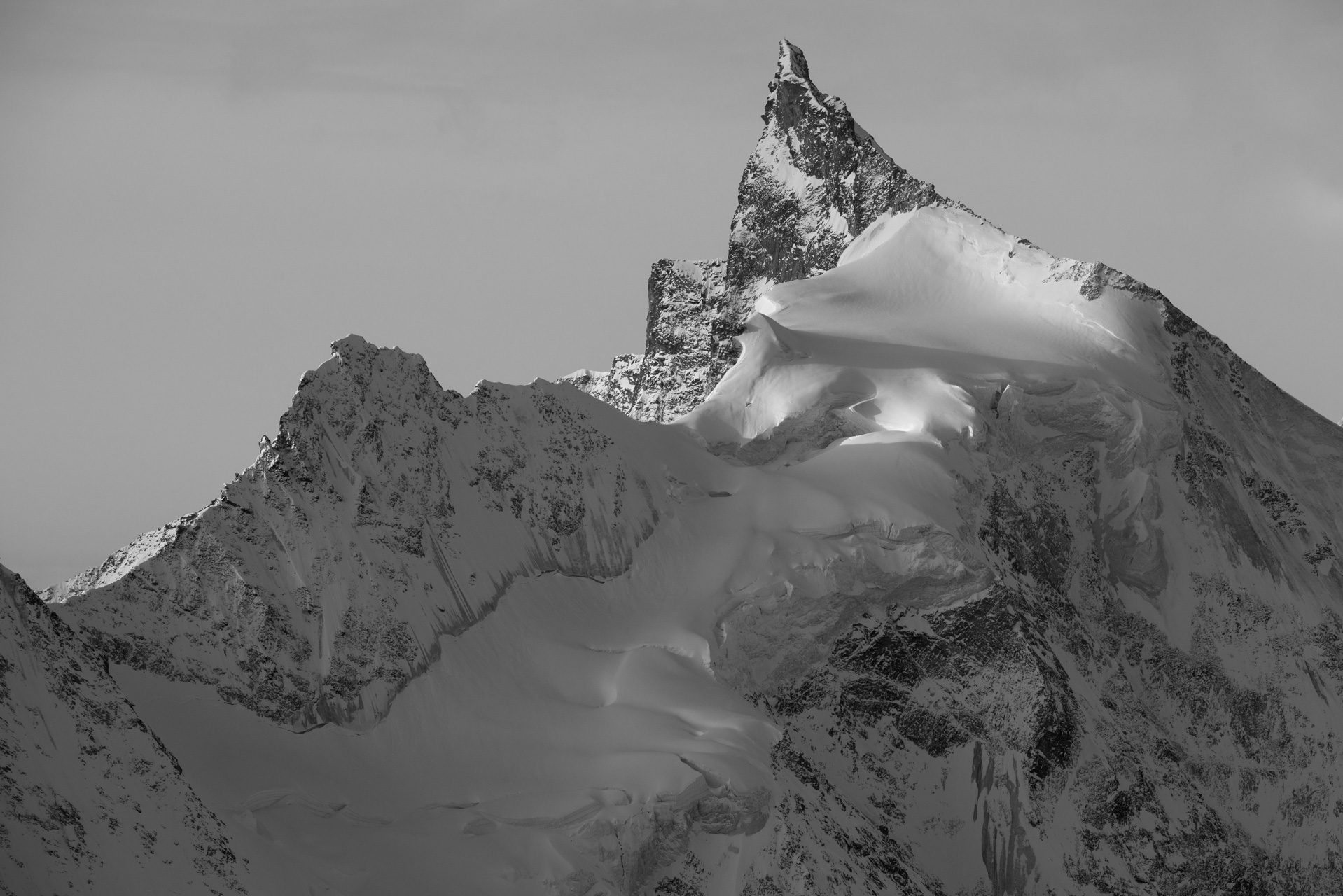 photo montagne neige Val d'Anniviers - Zinalrothorn