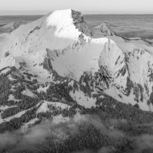 Photo panoramique du Mont de Grange - Photo de montagne Châtel