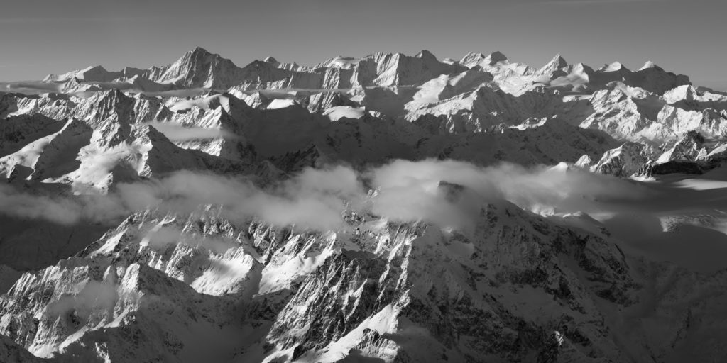 Panorama bernese alps
