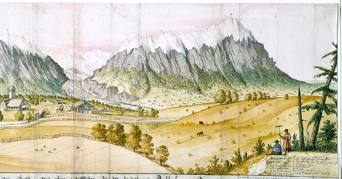 Geschichte der Berge: 17. Jahrhundert