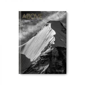 black and white mountain book