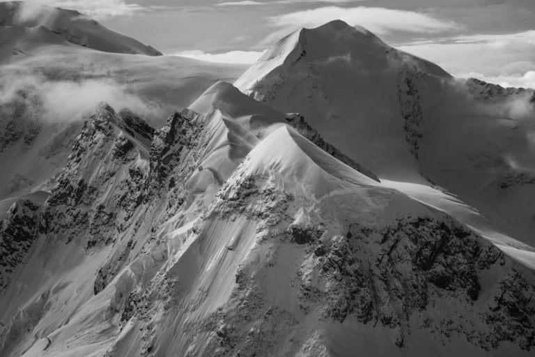sommet 4000 facile suisse - randonnée 4000 - montagne de zermatt - breithorn