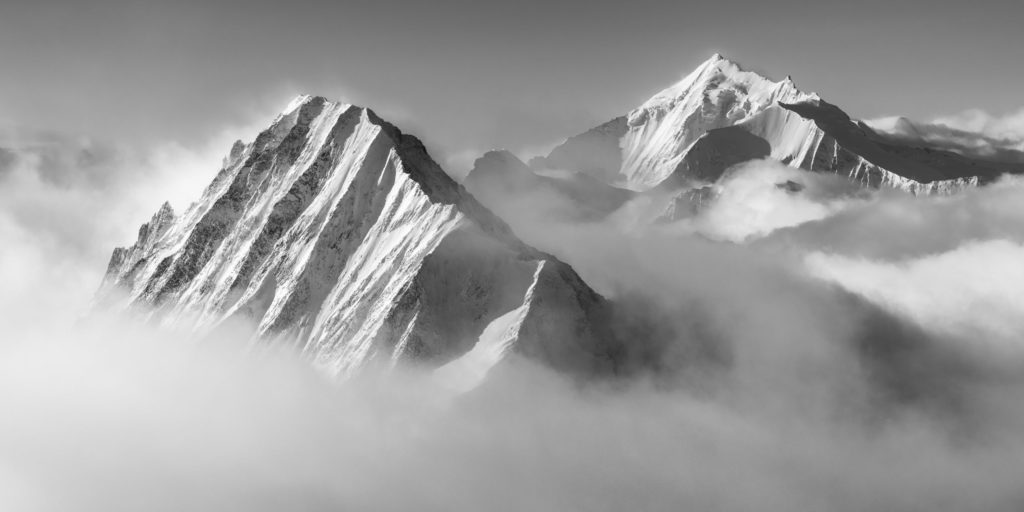 Bietschhorn et Weisshorn : Entre Ciel et Terre