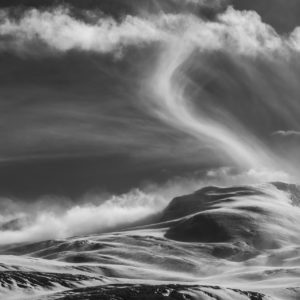 Fotografie von der Cima di Jazzi. Blick auf die Cima di Jazzi, Grenzgipfel zwischen Zermatt und Italien.