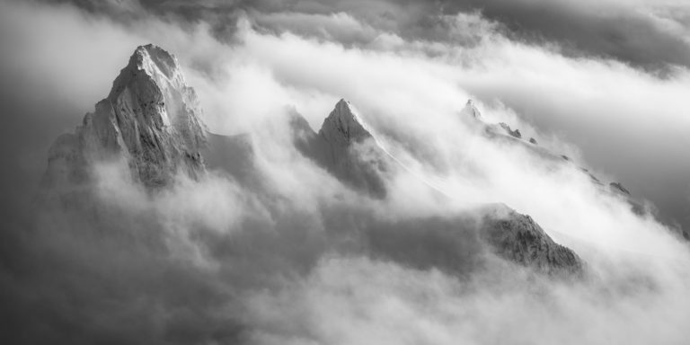 fine art photography alpine black and white