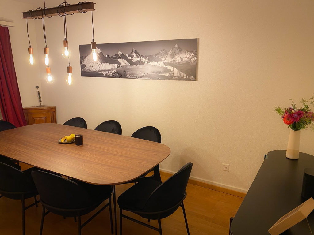 dining room wall decor - print large photo