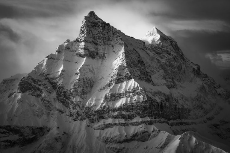 photo dents du midi from villars sur ollon